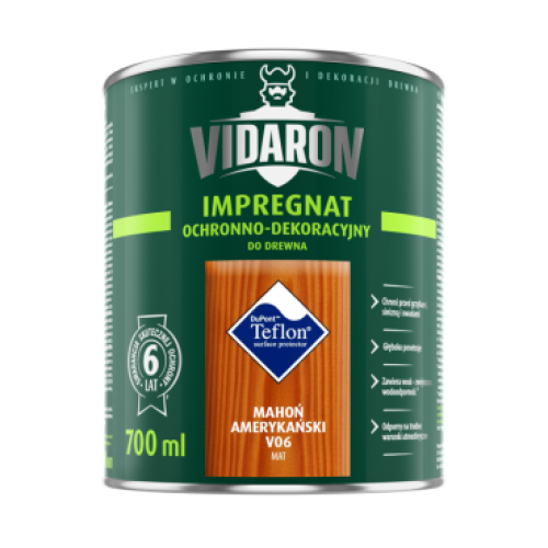 Видарон - Импрегнат защитно-декоративный для древесины 0,7 л
